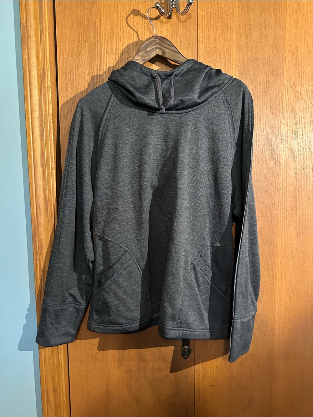 Ryka Charcoal Gray Hooded Pullover